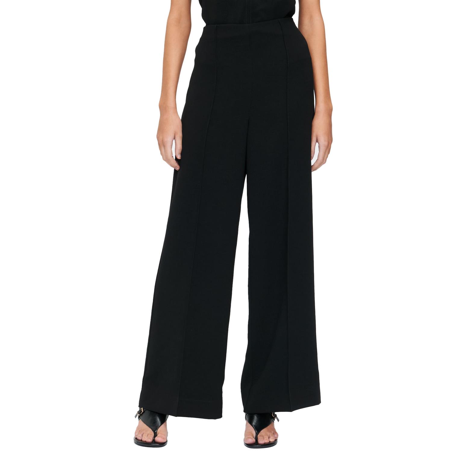 Veronika Maine Double Crepe Wide Leg Pant